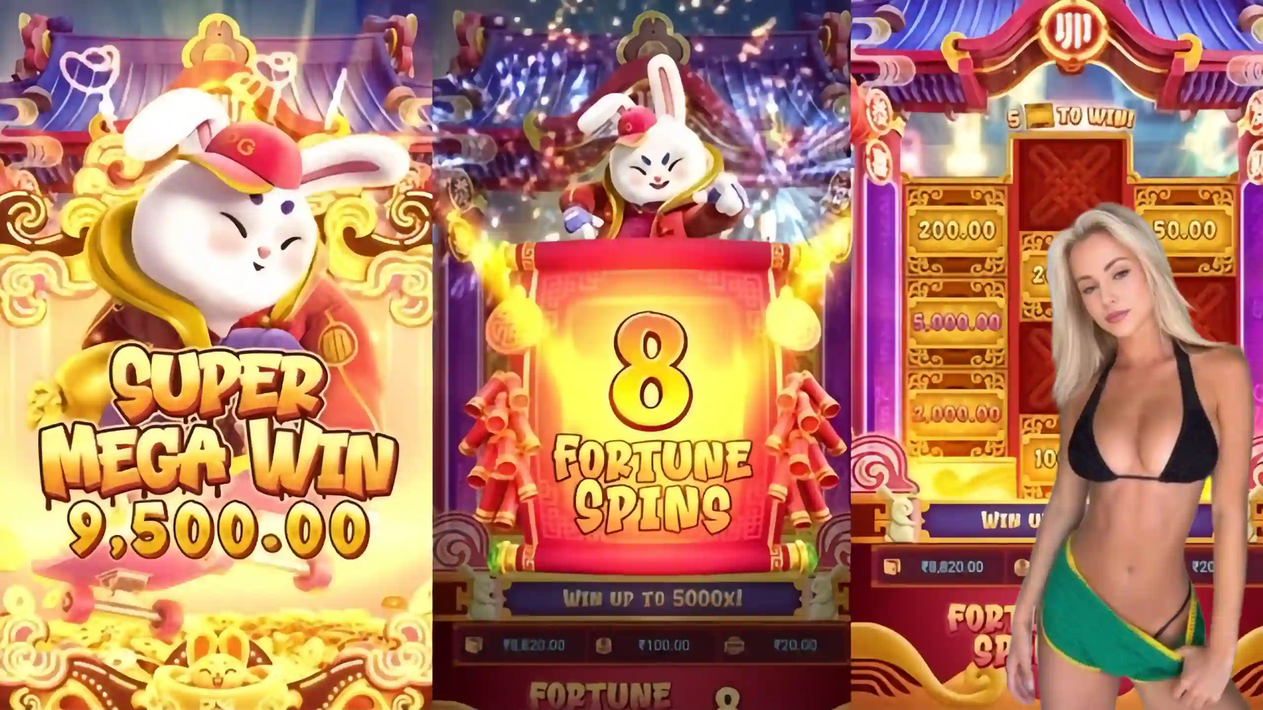 Wild Expansivo Fortune Rabbit 58r - Coelho Dourado que Expande